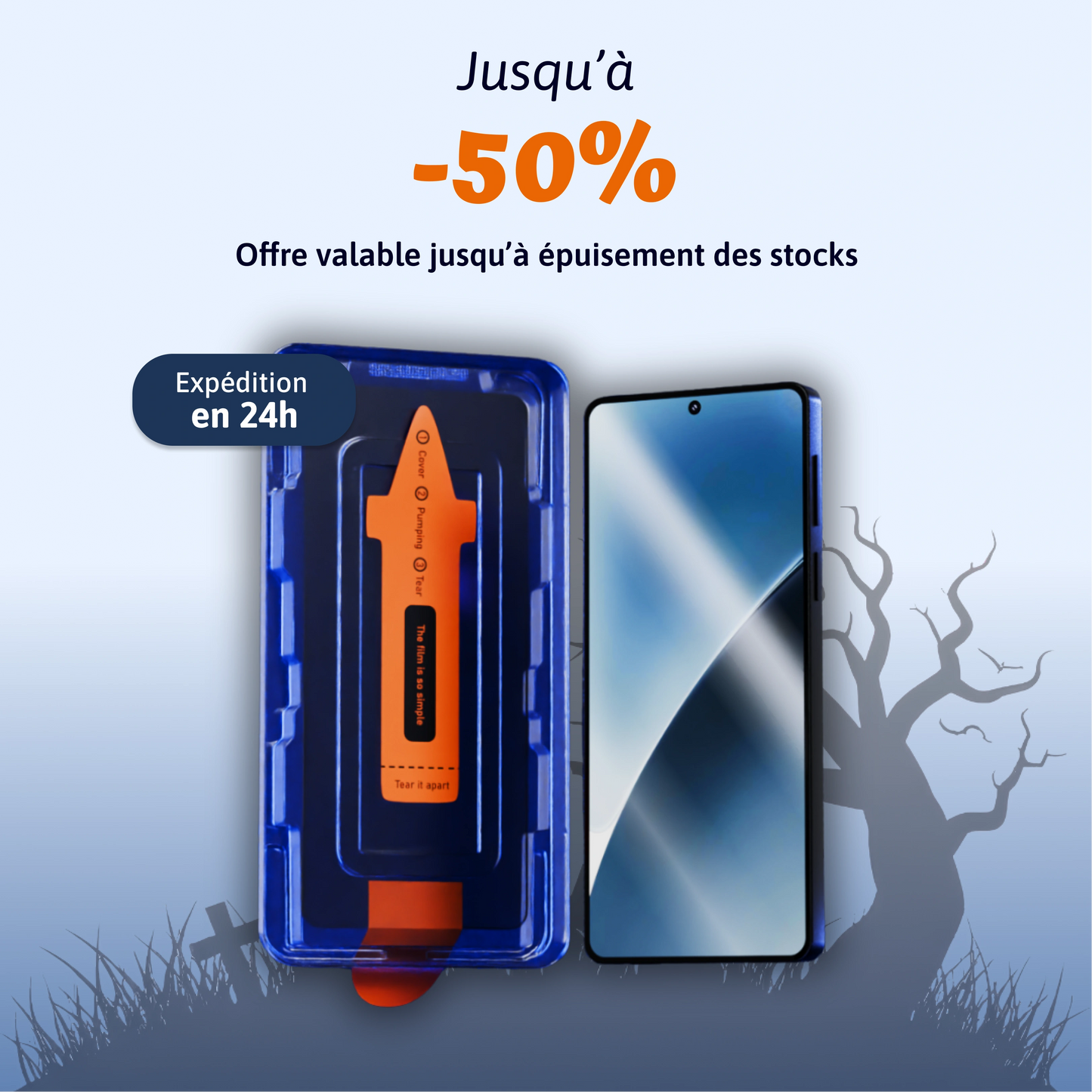 Protection d'écran 3 en 1 - Redmi