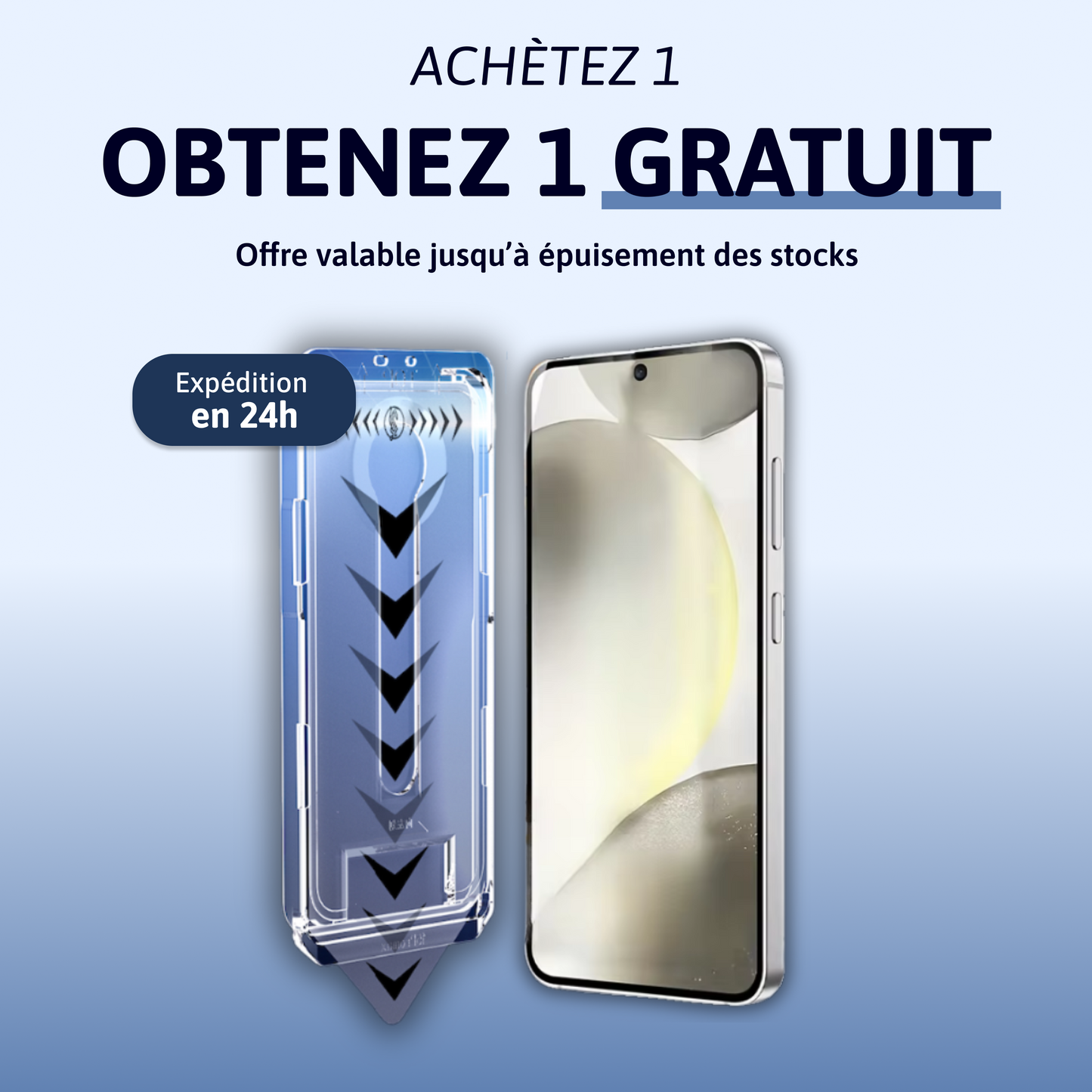 Protection d'écran 3 en 1 - Samsung-A