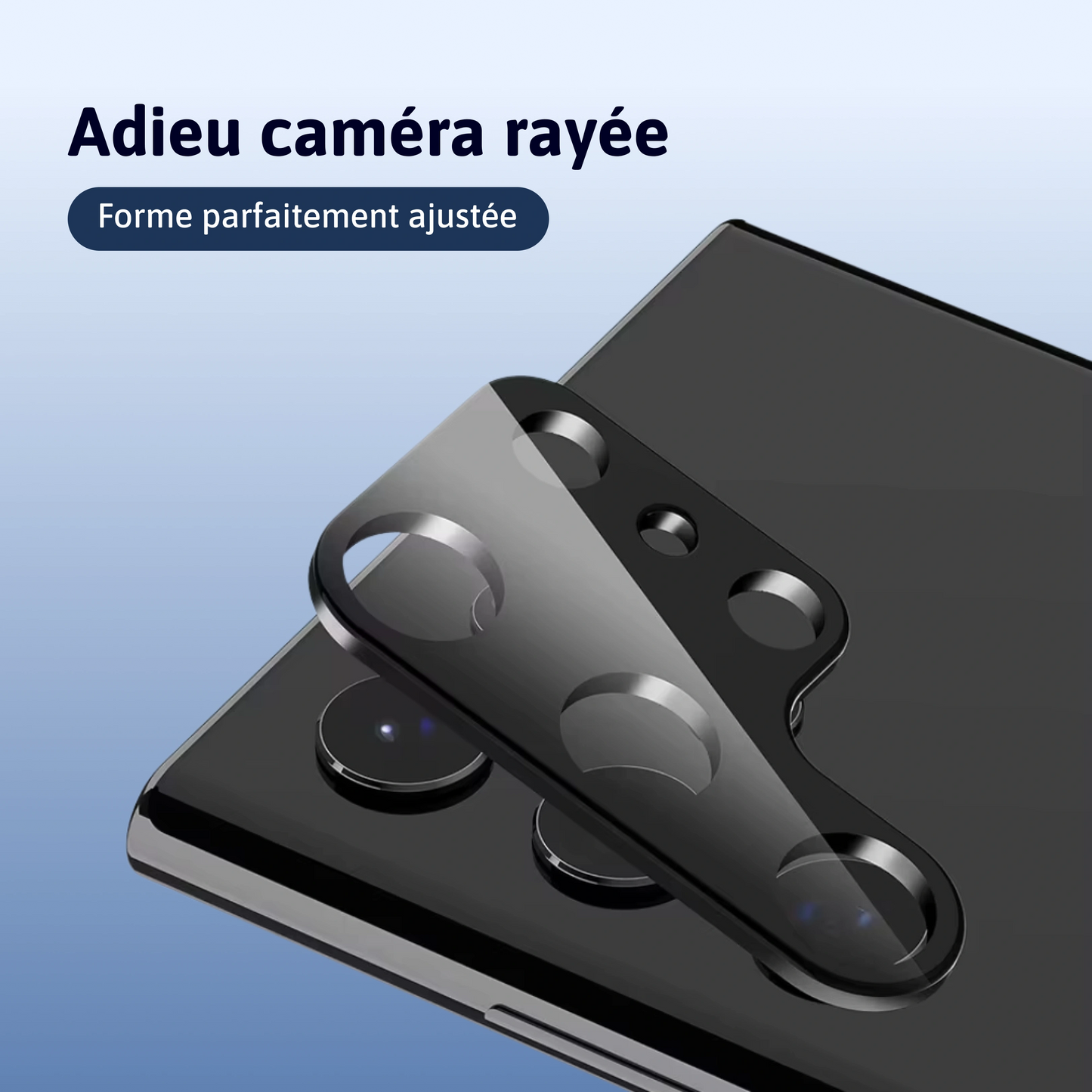 Protection complète de la caméra Samsung S (2 pièces)