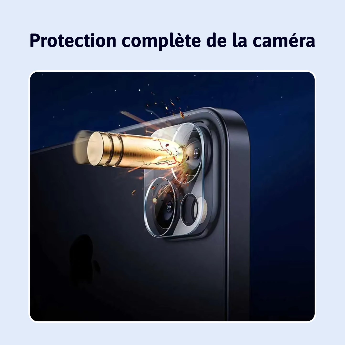 Protection complète de la caméra (2 pièces)