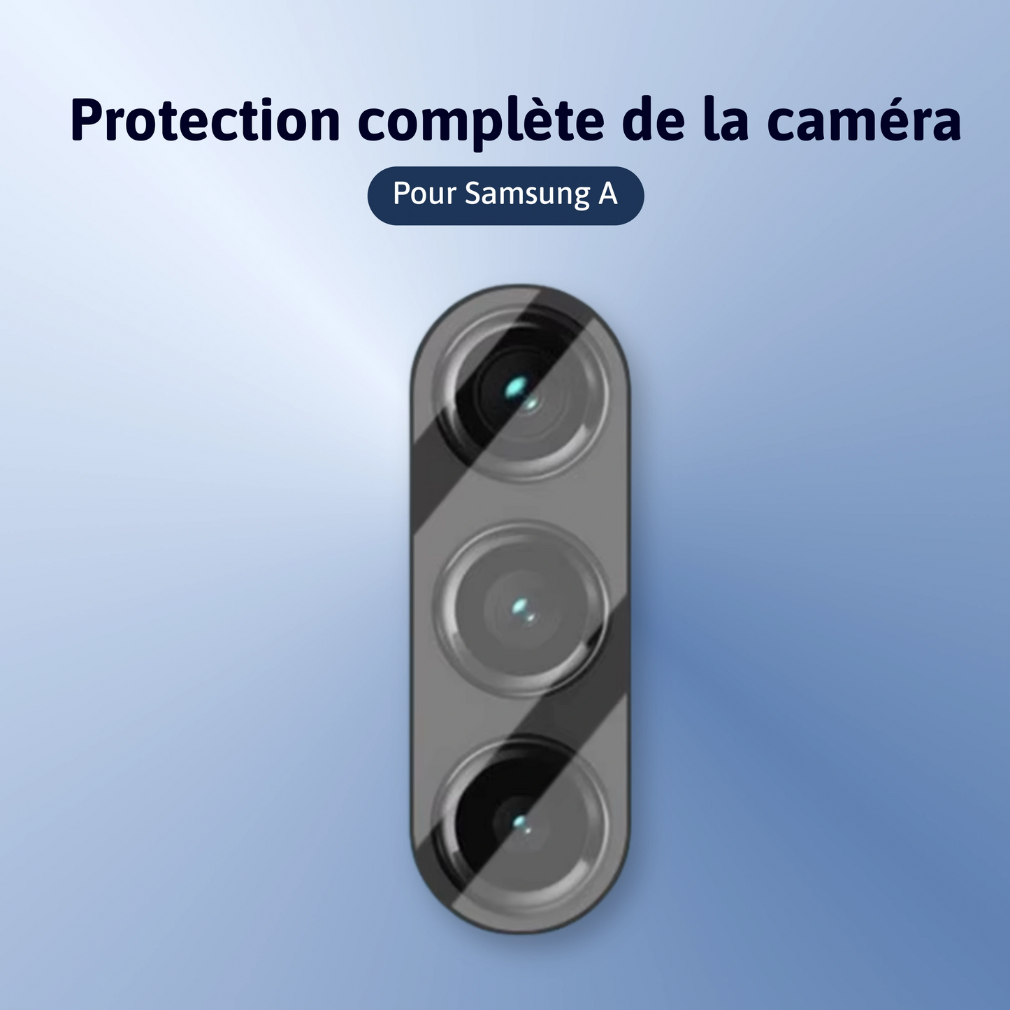 Protection complète de la caméra Samsung A (2 pièces)