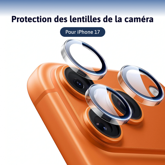Protection des lentilles de la caméra 17/ Air/ Pro/ Pro Max