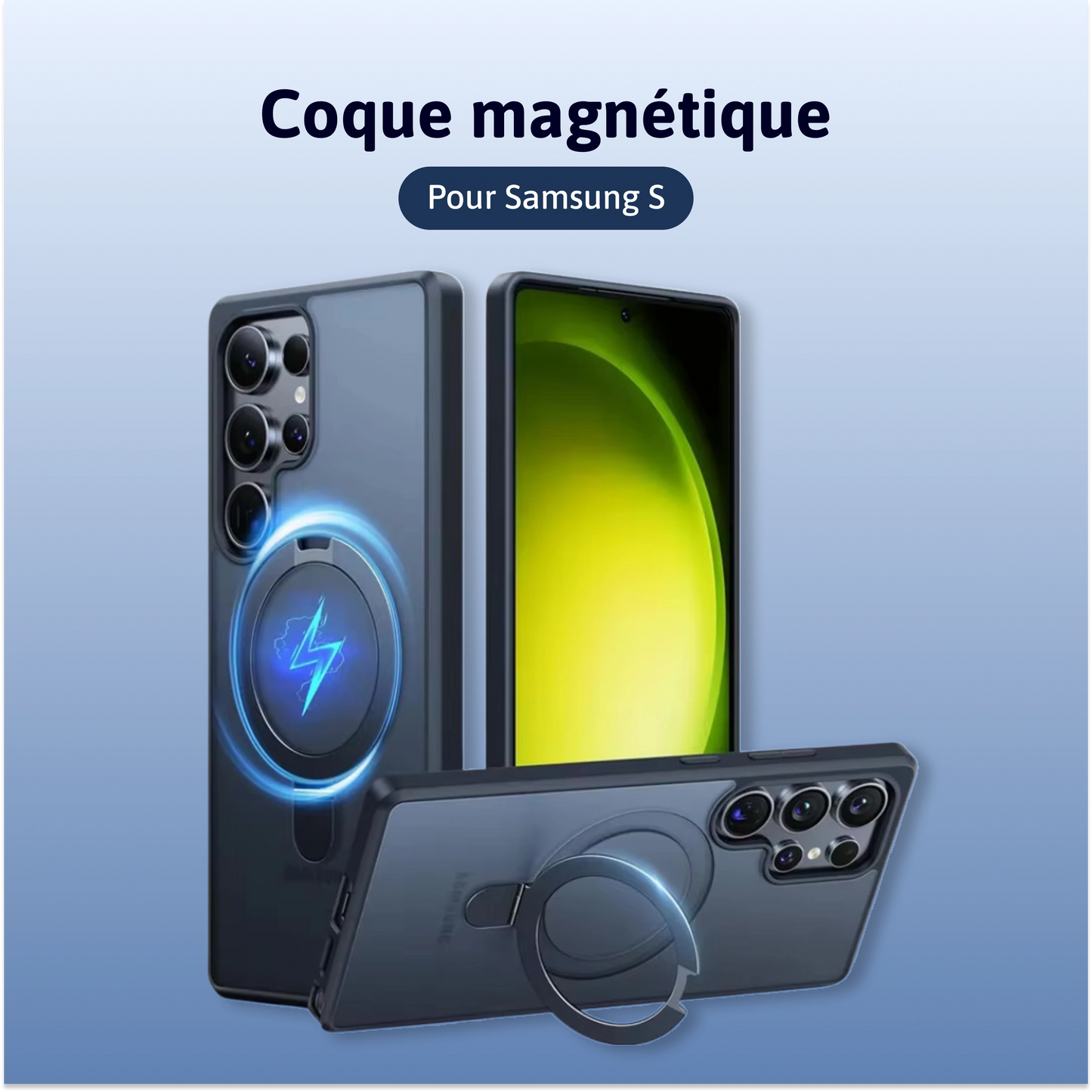 Coque magnétique Samsung S