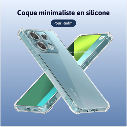 Coque minimaliste en silicone Redmi