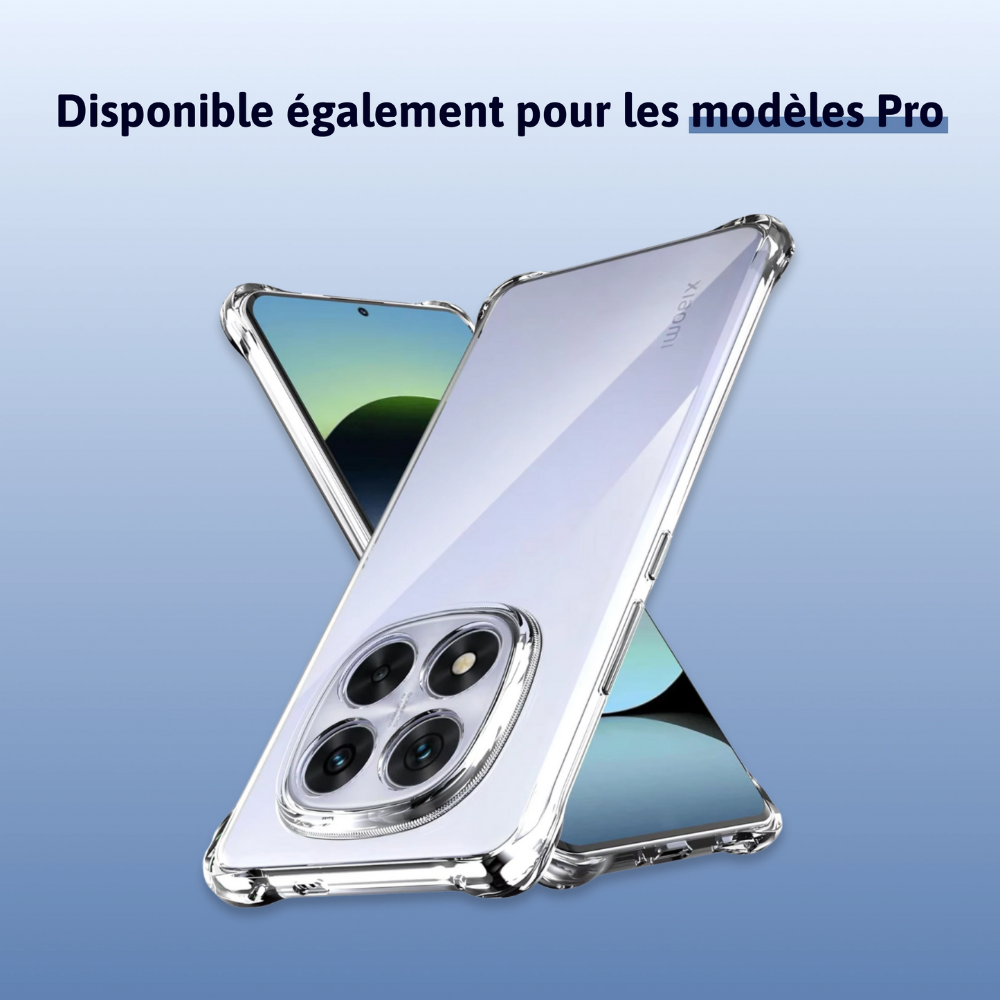 Coque minimaliste en silicone Redmi
